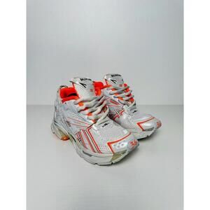 Balenciaga Runner Sneaker "White Fluo Orange" Women's SZ 36